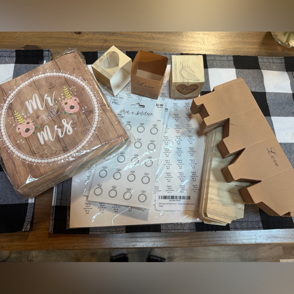 Rustic Wedding Decor Set